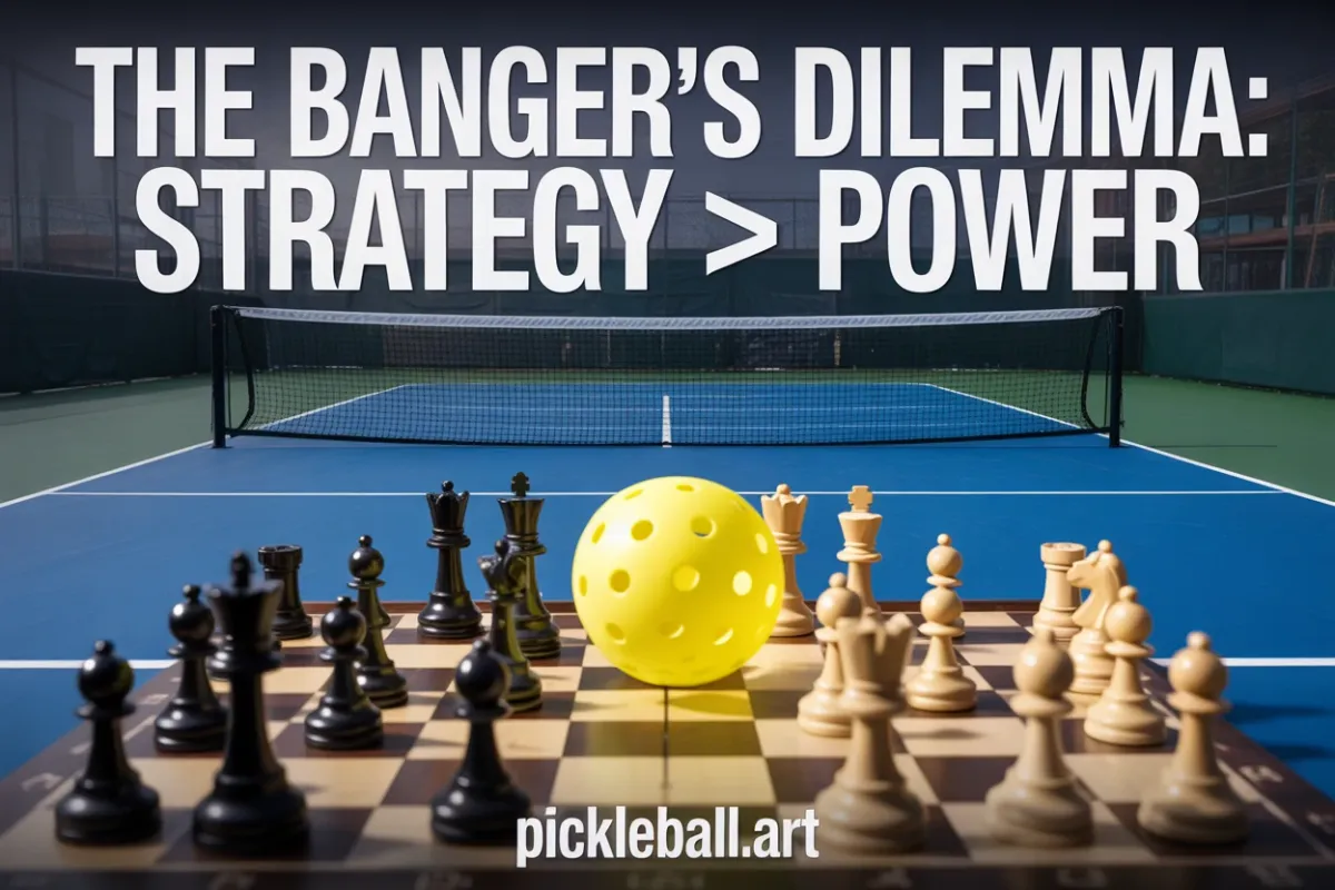 Pickleball Banger? Why Your Power Game Is Holding You Back in 2026 (And How to Fix It)