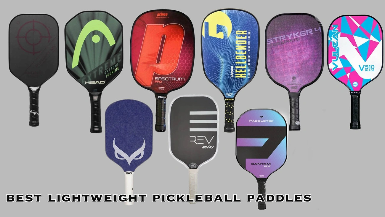Pickleball equipment and court illustration