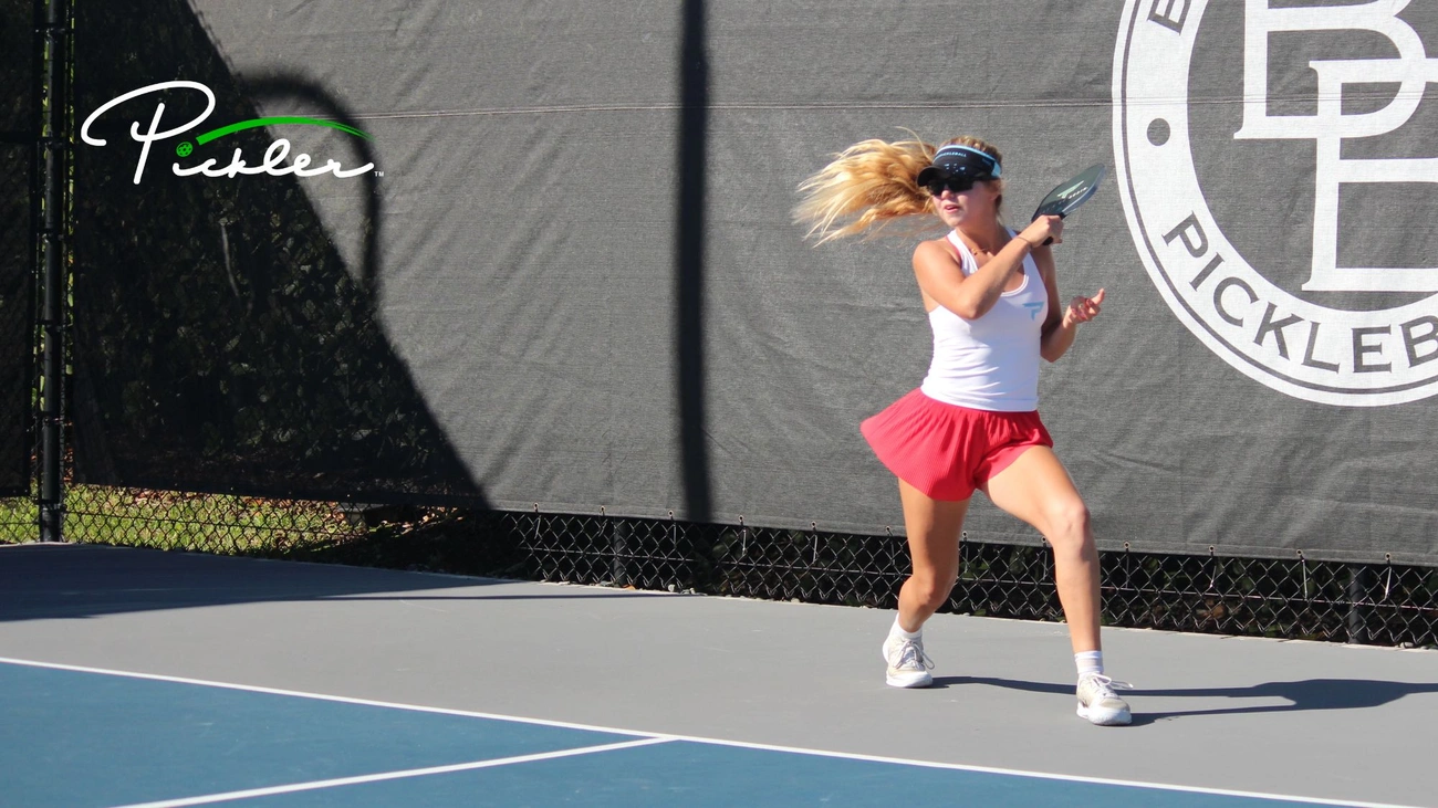 Pickleball equipment and court illustration