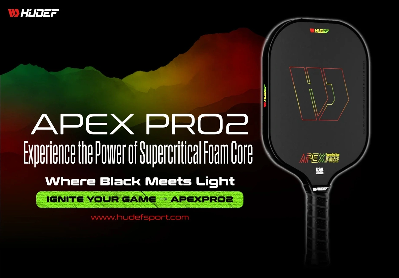 An archived APEX PRO2 manufacturer graphic shows a paddle and core marketing text.