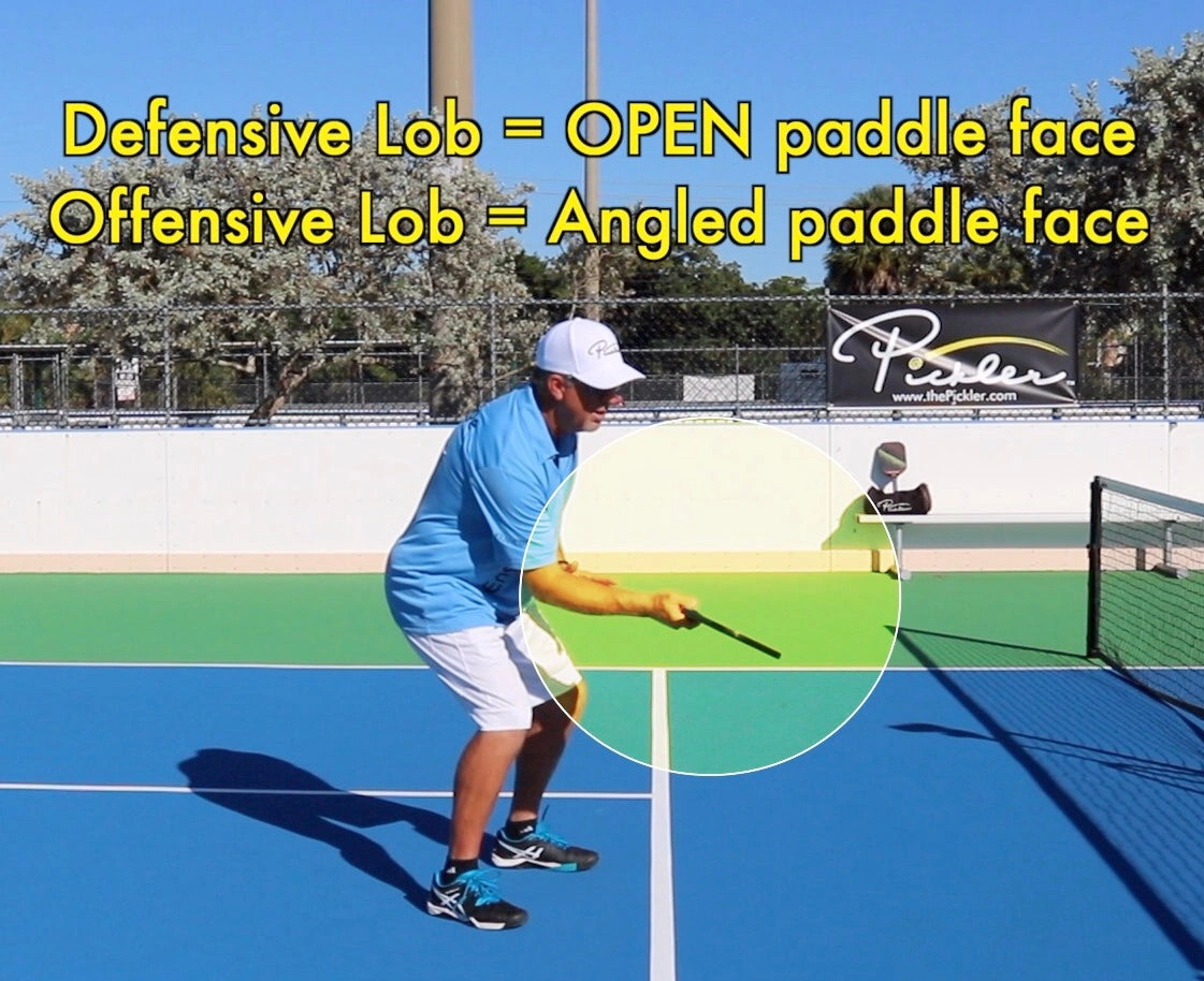 Pickleball equipment and court illustration