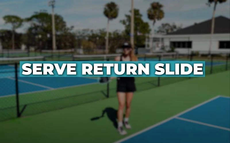 Pickleball equipment and court illustration