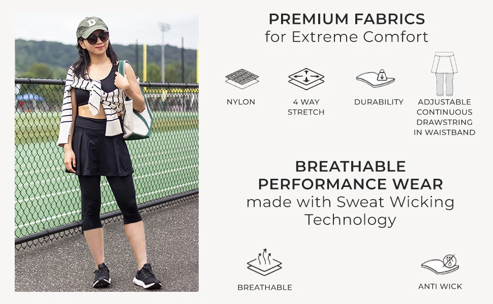 An archived apparel graphic shows a player and fabric-feature icons.